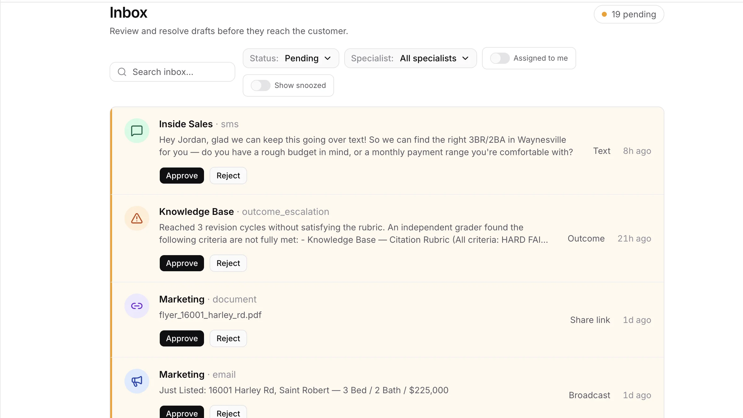 Inbox, triaged before you wake up